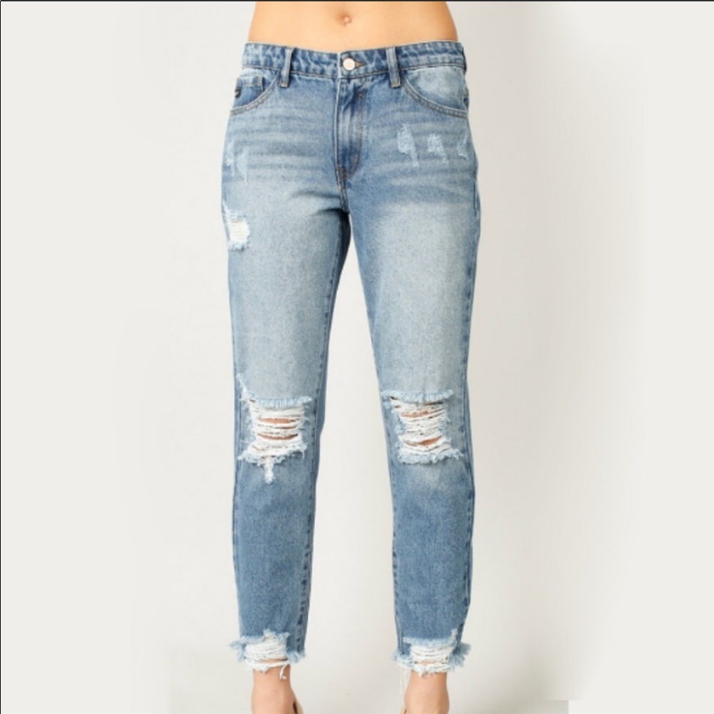 Kancan distressed Jeans